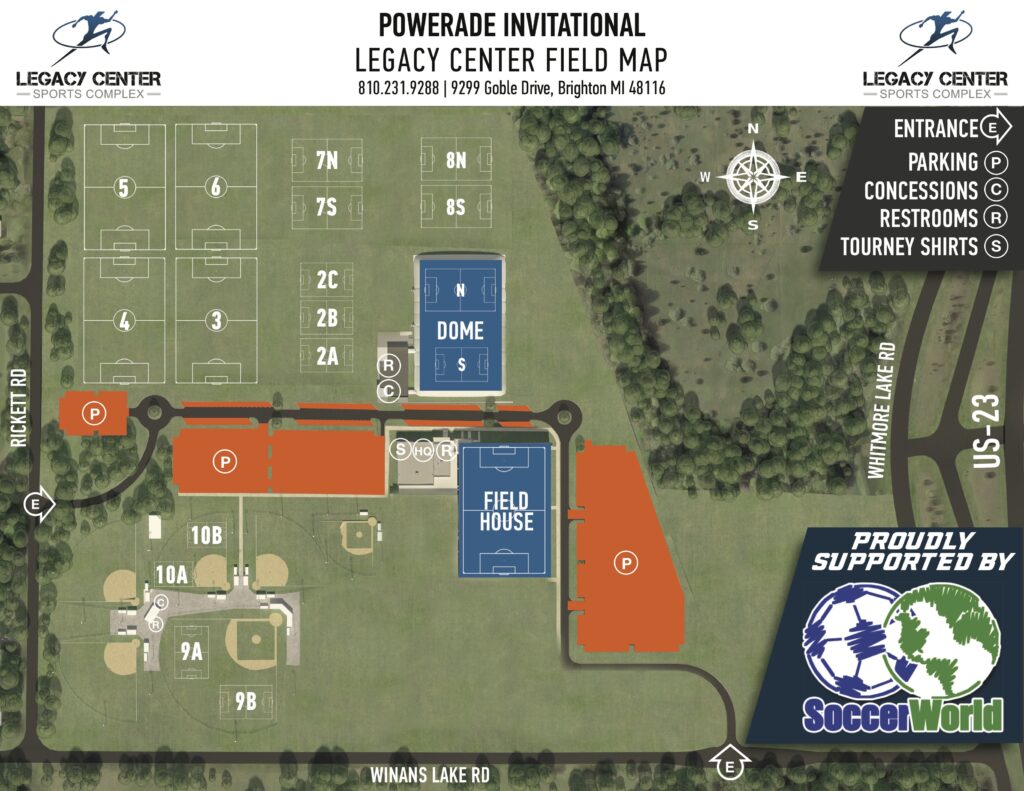 Soccer Tournaments &amp; Events | Legacy Center Sports Complex