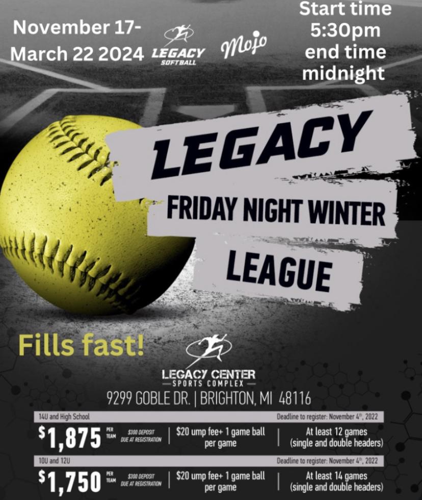 Leagues Legacy Center Sports Complex