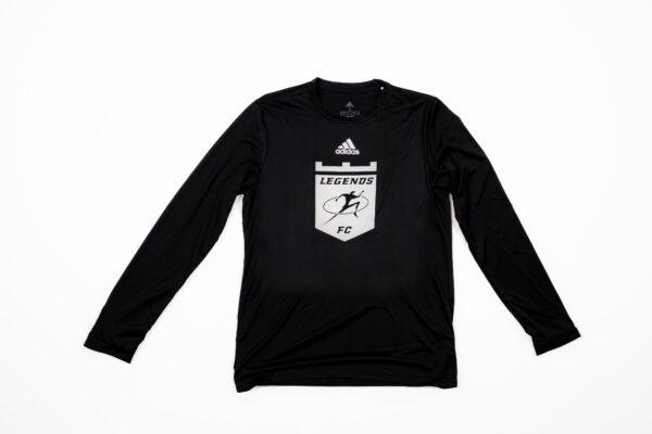 Adidas Pre-Game Long Sleeve - Soccer (Black)