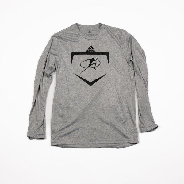 Adidas Pre-Game Long Sleeve - Baseball (Gray)