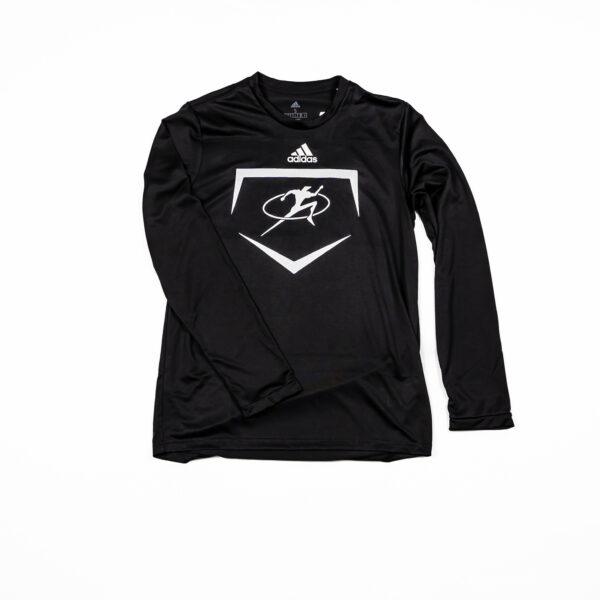 Adidas Pre-Game Long Sleeve - Baseball (Black)