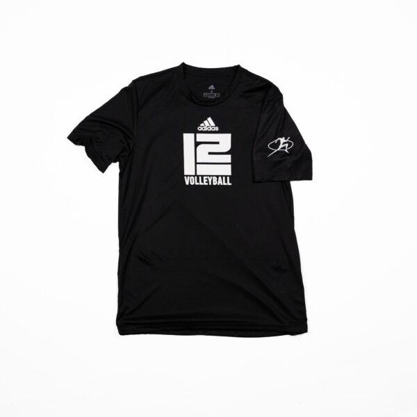 Adidas Pre-Game Short Sleeve - Volleyball (Black)