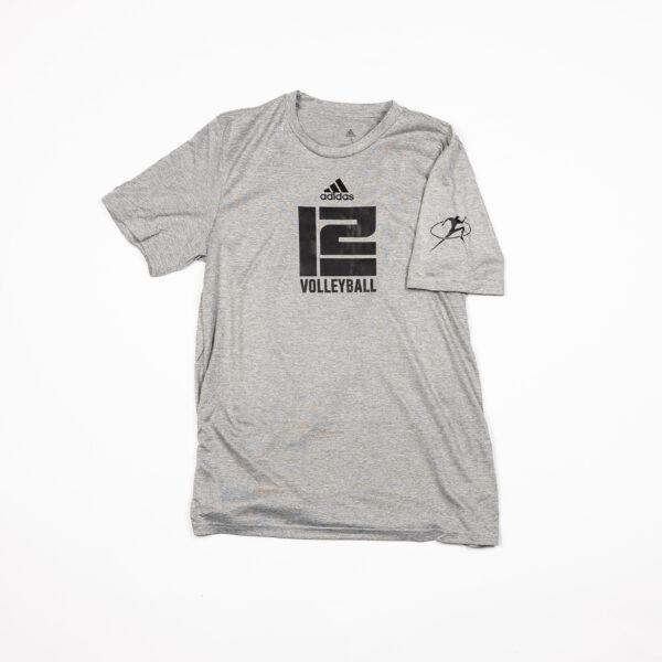 Adidas Pre-Game Short Sleeve - Volleyball (Gray)